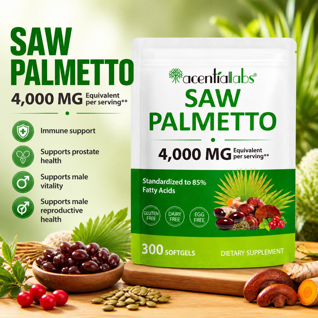 Planted Tank - Capsule di Saw Palmetto con 85%