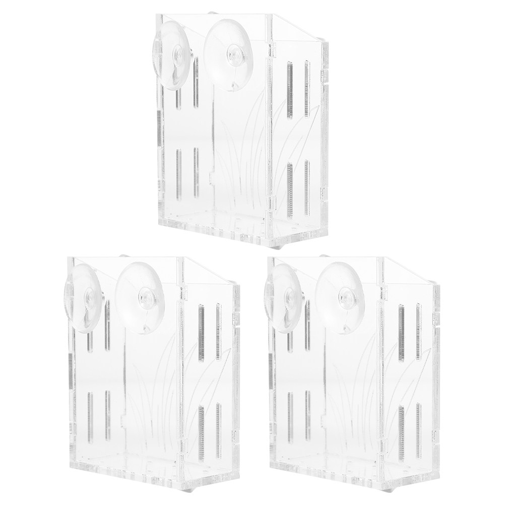 Plant Aquarium Pot - 3 pezzi di supporti trasparenti per