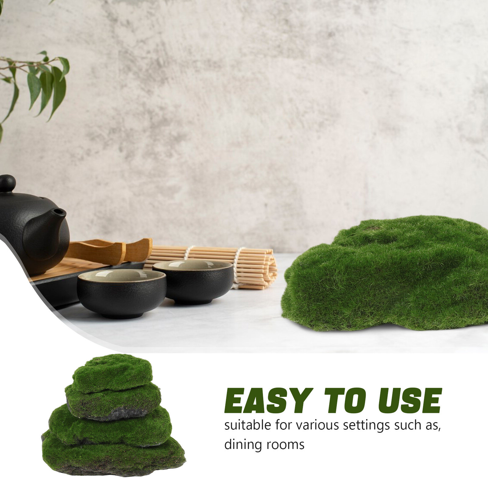 4 pezzi di pietre decorative i - Aquarium Moss recensione e prezzo