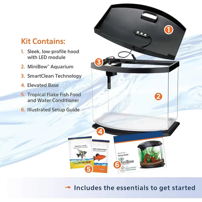 Acquario in Vetro Acrilico Per - Aquarium Planted Tank Filter recensione e prezzo
